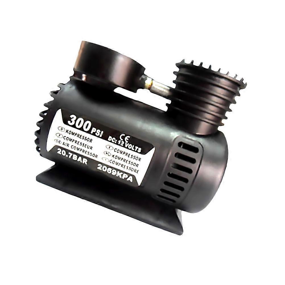 12V Electric Car Tyre Inflator 3Pcs Ideal For Outdoor Use With Pressure Checking And High Pressure Air Pumping Functionality