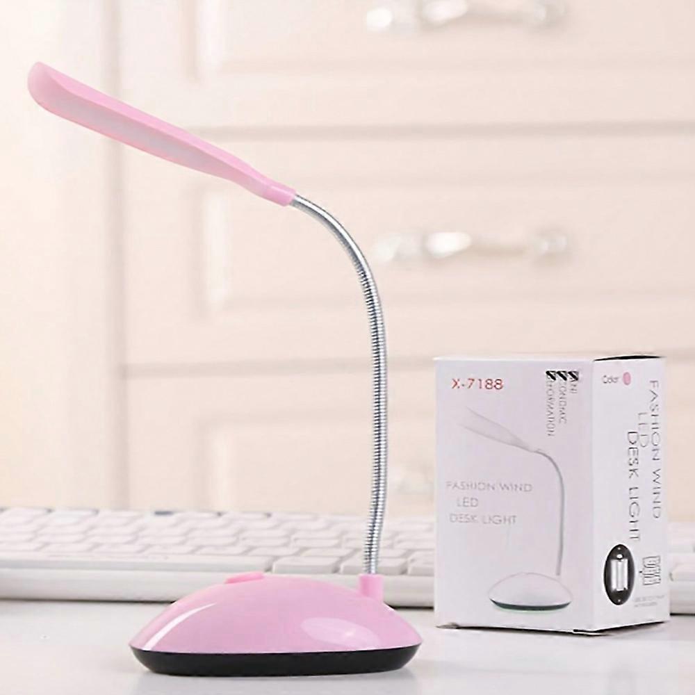 LOVEVER 1pc Mini lampe de table pliable compacte portable LED lampe de chevet lecture veilleuse lampe d'étude soin des yeux adapté pour la lecture chambre bureau