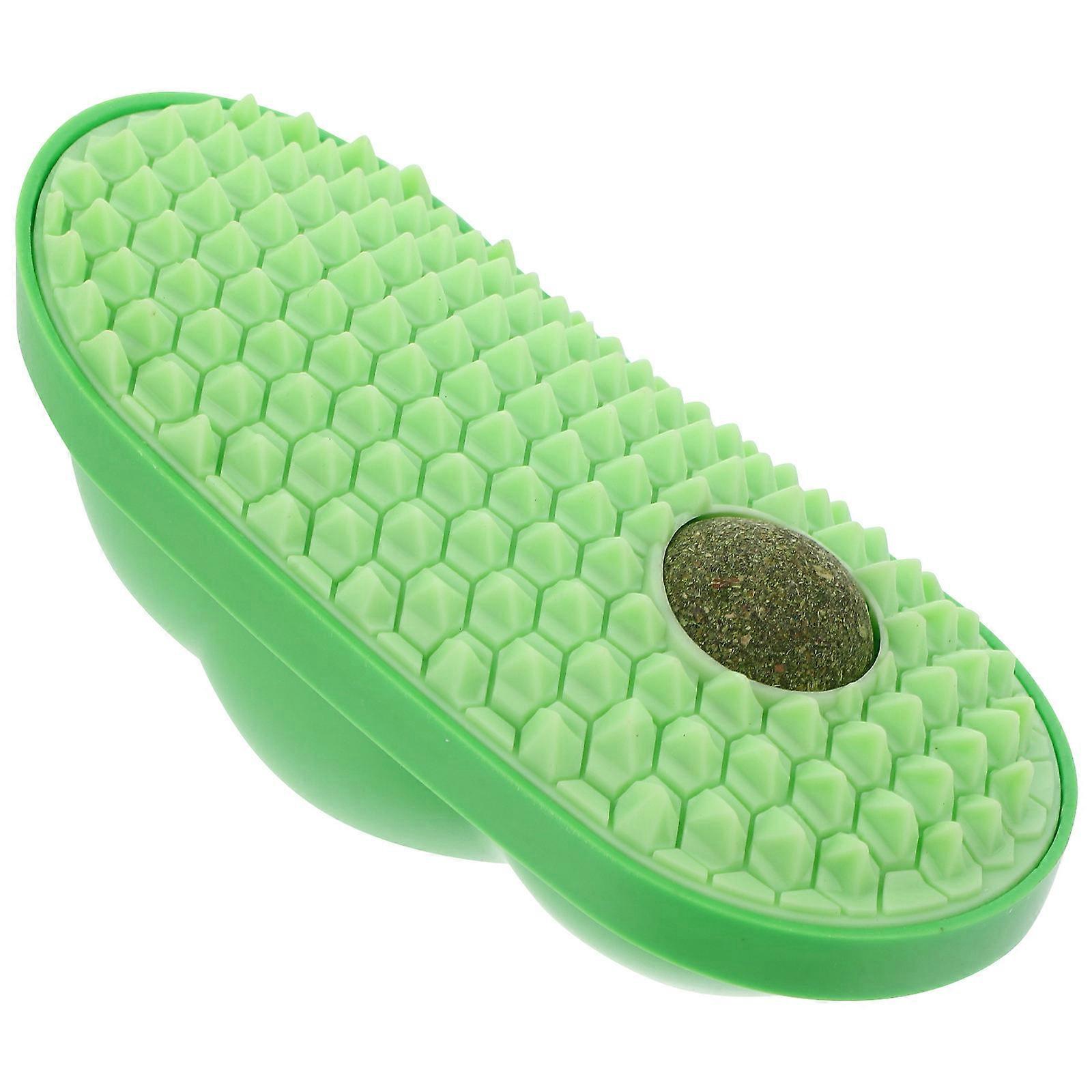 Self-Grooming Cat Scratcher 4Pcs Wall-Mounted Catnip Toy For Cats Cute-Shaped Indoor Use 13.40X6.50X6.00CM