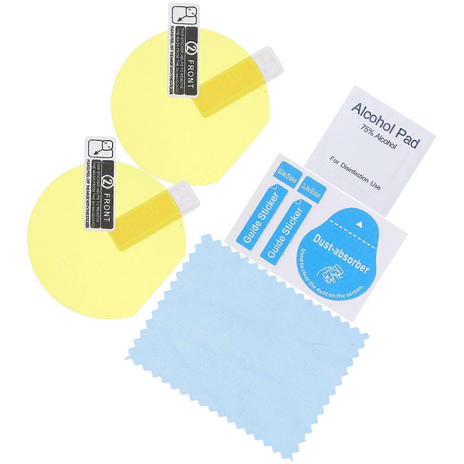 Lens Guard Cover Anti-Fingerprint Good Light Transmittance Tpu Protective Lens Film Vr Users 5*5Cm 1Set
