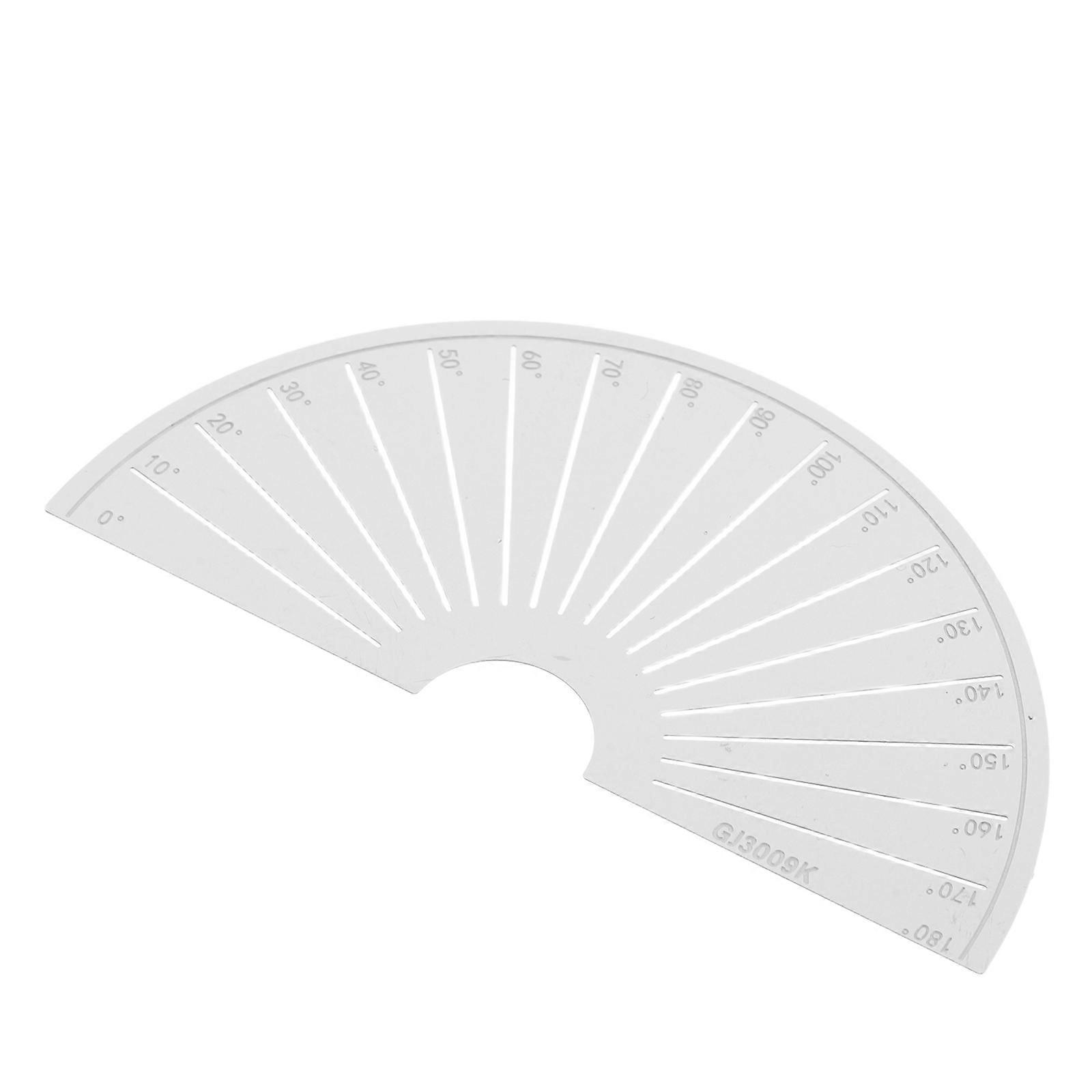 Metal Template Tool Precision Model Scribing Tool for Measuring 2Pcs Stainless Steel