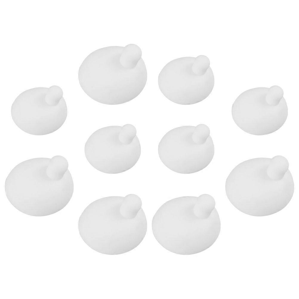 DIY Squeeze Toy Part Children Interactive .00X4.00X4.00CM White Bubble Insert Replacement 40Pcs