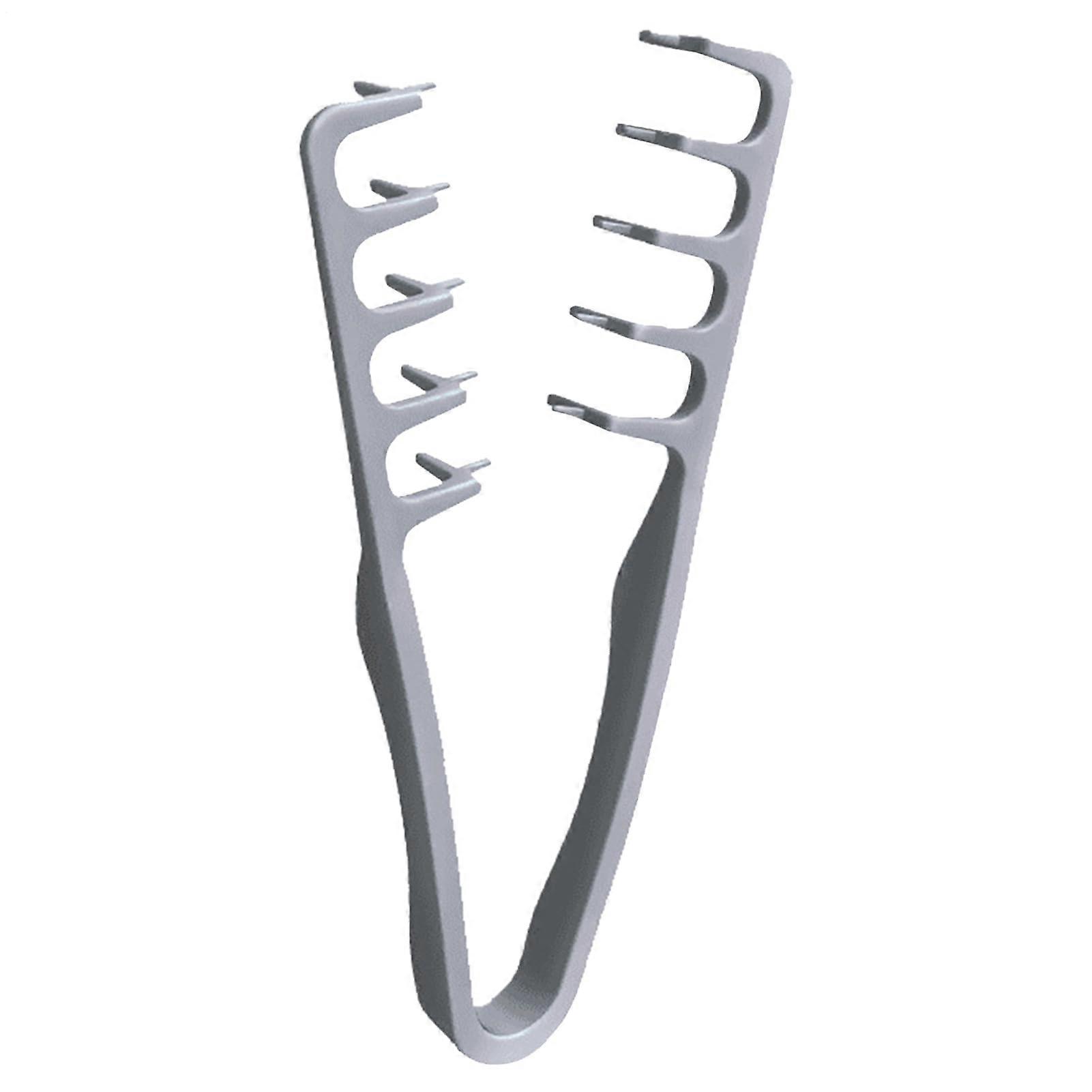 Texture Comb Volumizing WideTooth Hair Styling Comb For Root Lift Bangs Accessory For Women 8.86 x 4.13 x 0.94 In Gray