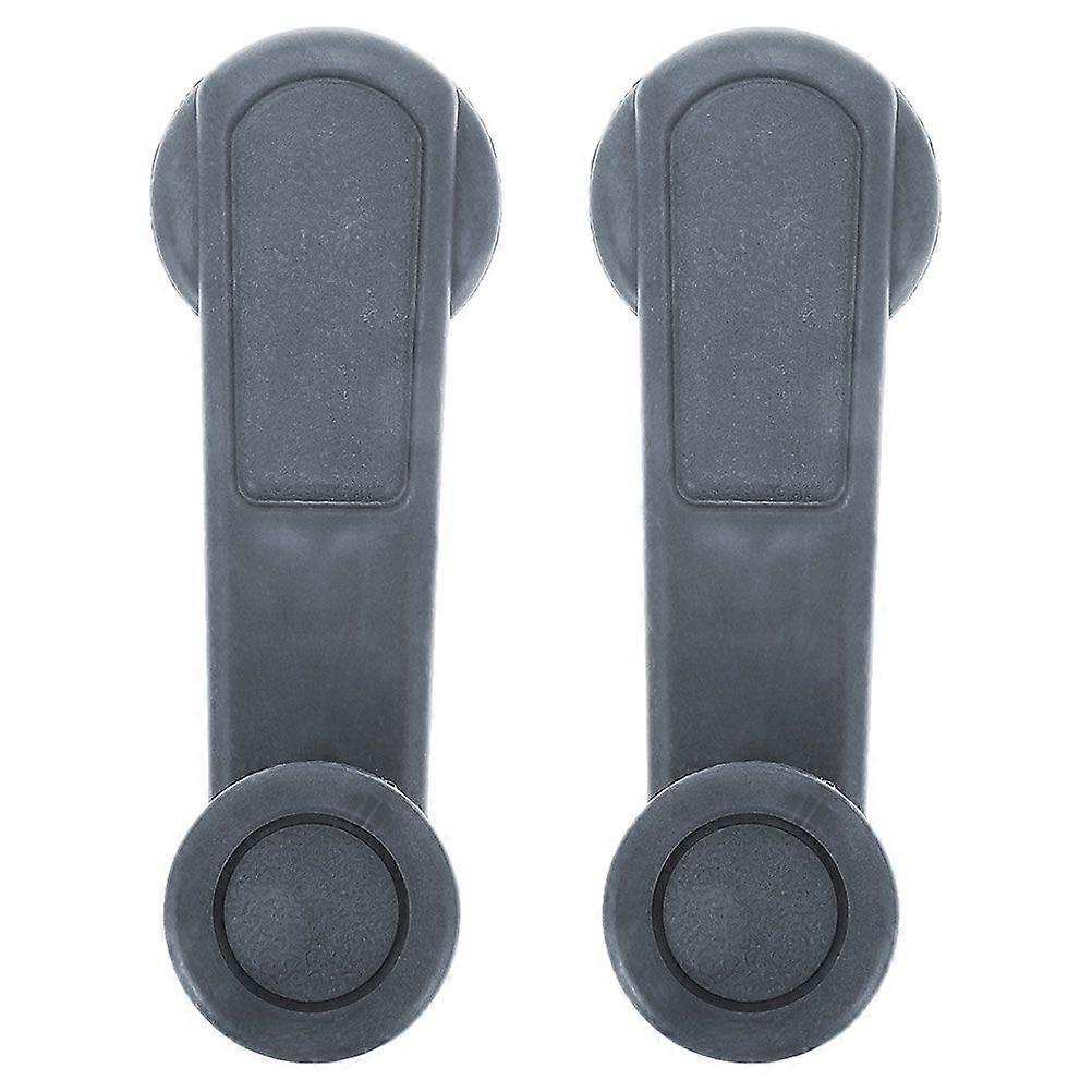 2pcs Window Cranks Universal Car Window Crank Handle Replacement Easy Installation Vehicle Window Handle for Enhance Driving Comfort