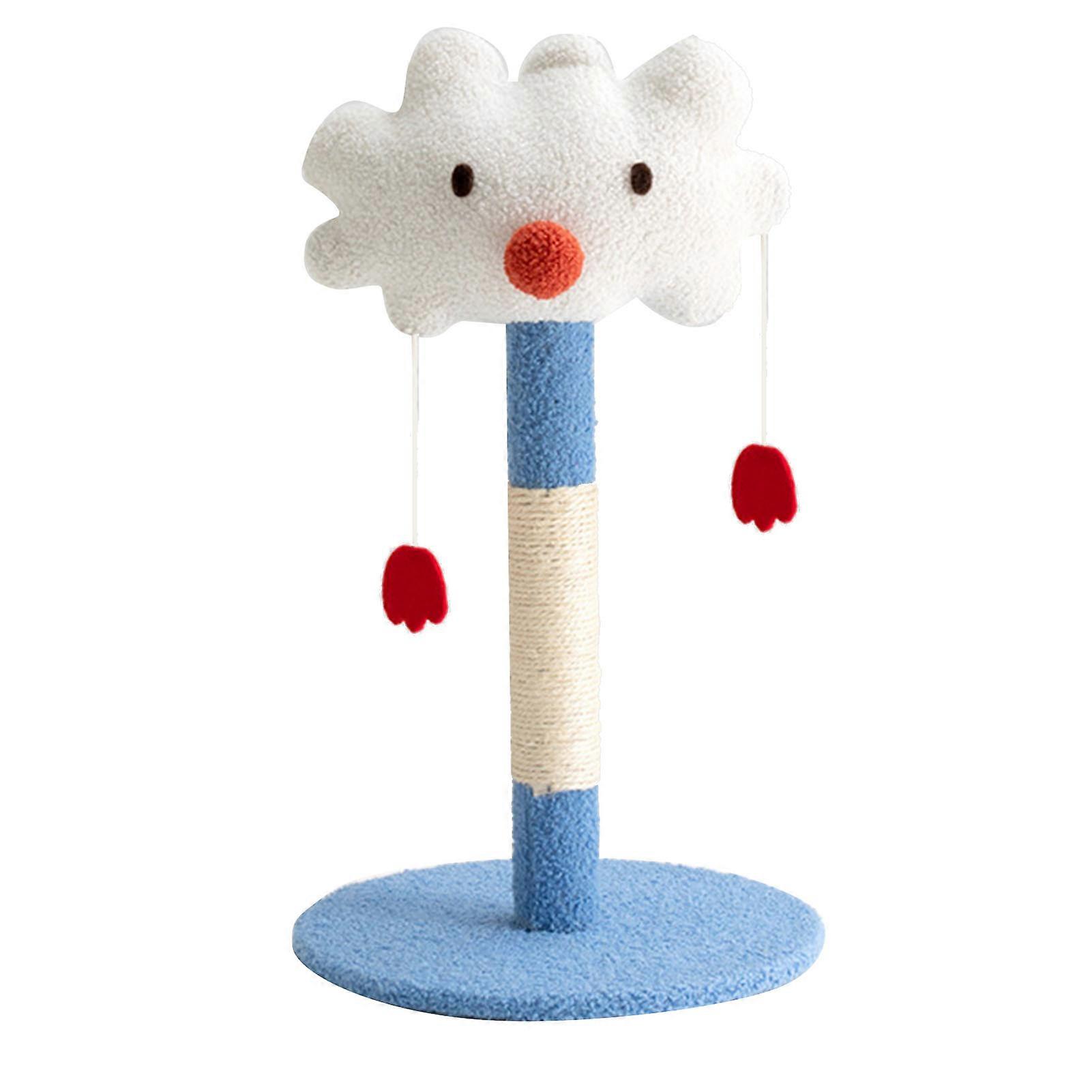 Cat Scratching Post Sisal Wearproof Durable Cute Scratching Post Tree for Pet Indoor