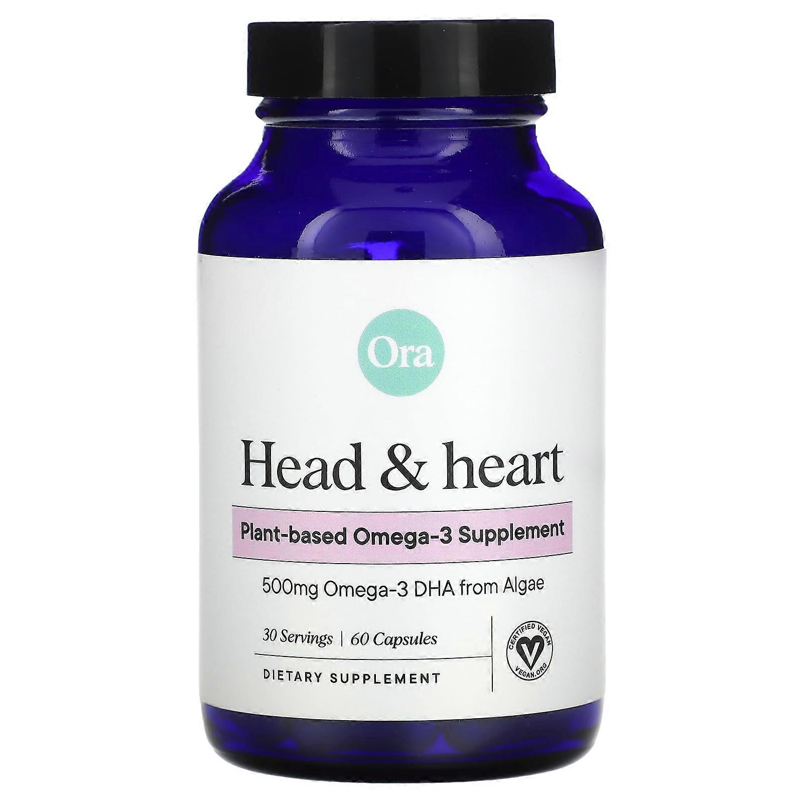 Head & Heart, 250 mg, 60 Capsules