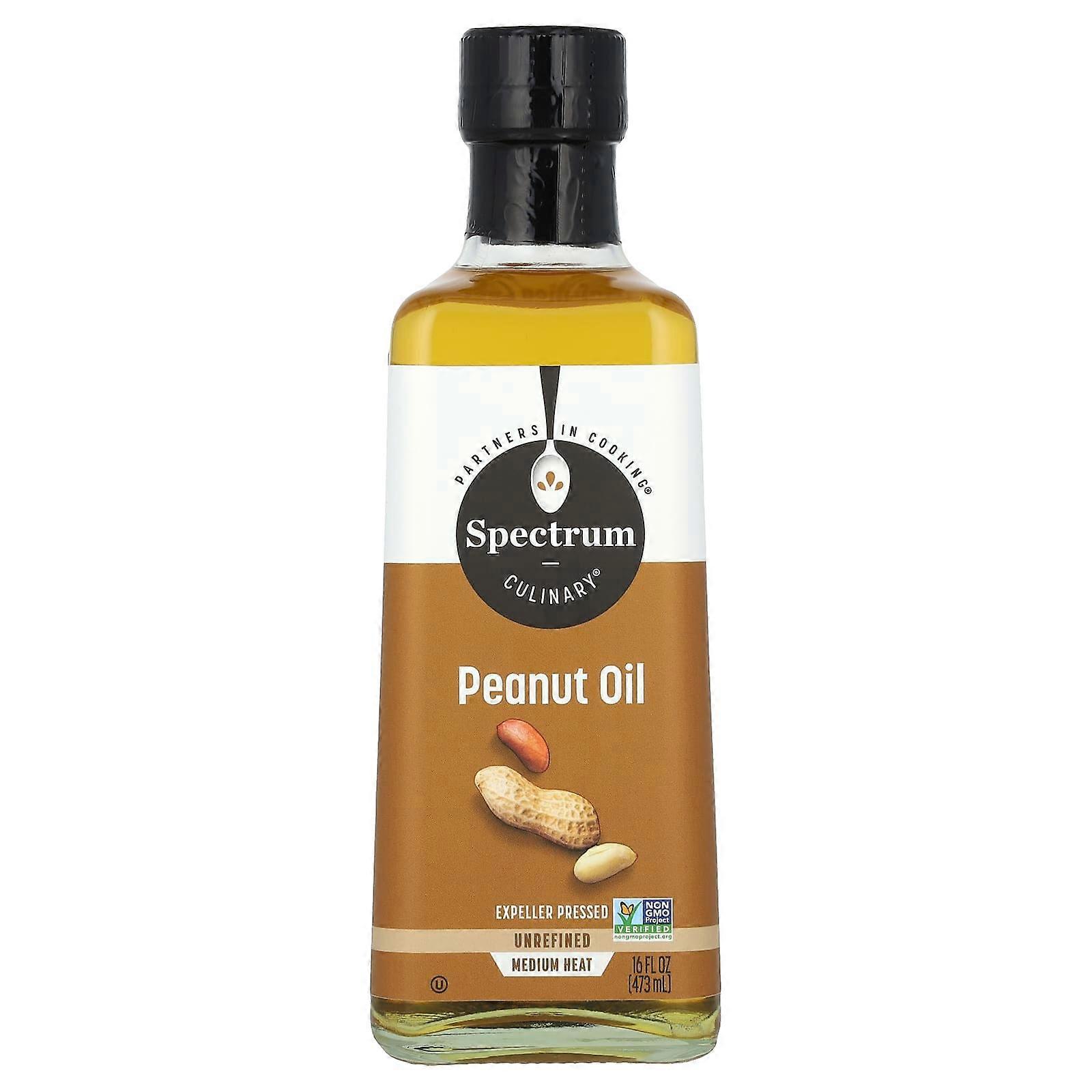 Peanut Oil, Expeller Pressed, 16 fl oz (473 ml)