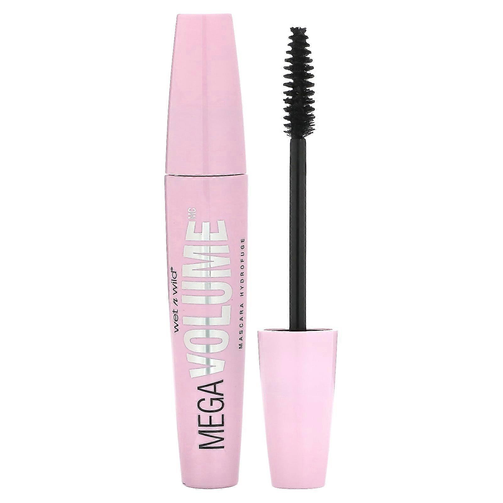Mega Volume Waterproof Mascara, Very Black, 0.21 fl oz (6 ml)
