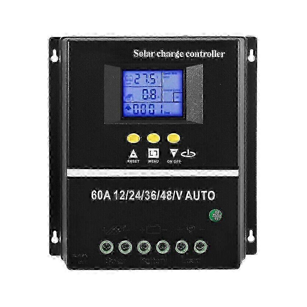 60A 80A 100A Solar Charger Controller Panel Regulator 12V/24V/36V/48V Automatically miao8