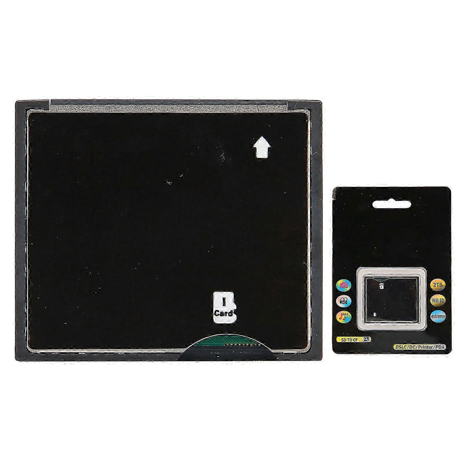 Memory Card to CF Micro Storage Card to CF Card Adapter High Speed Camera Adapter CardSingle Memory Card to CF