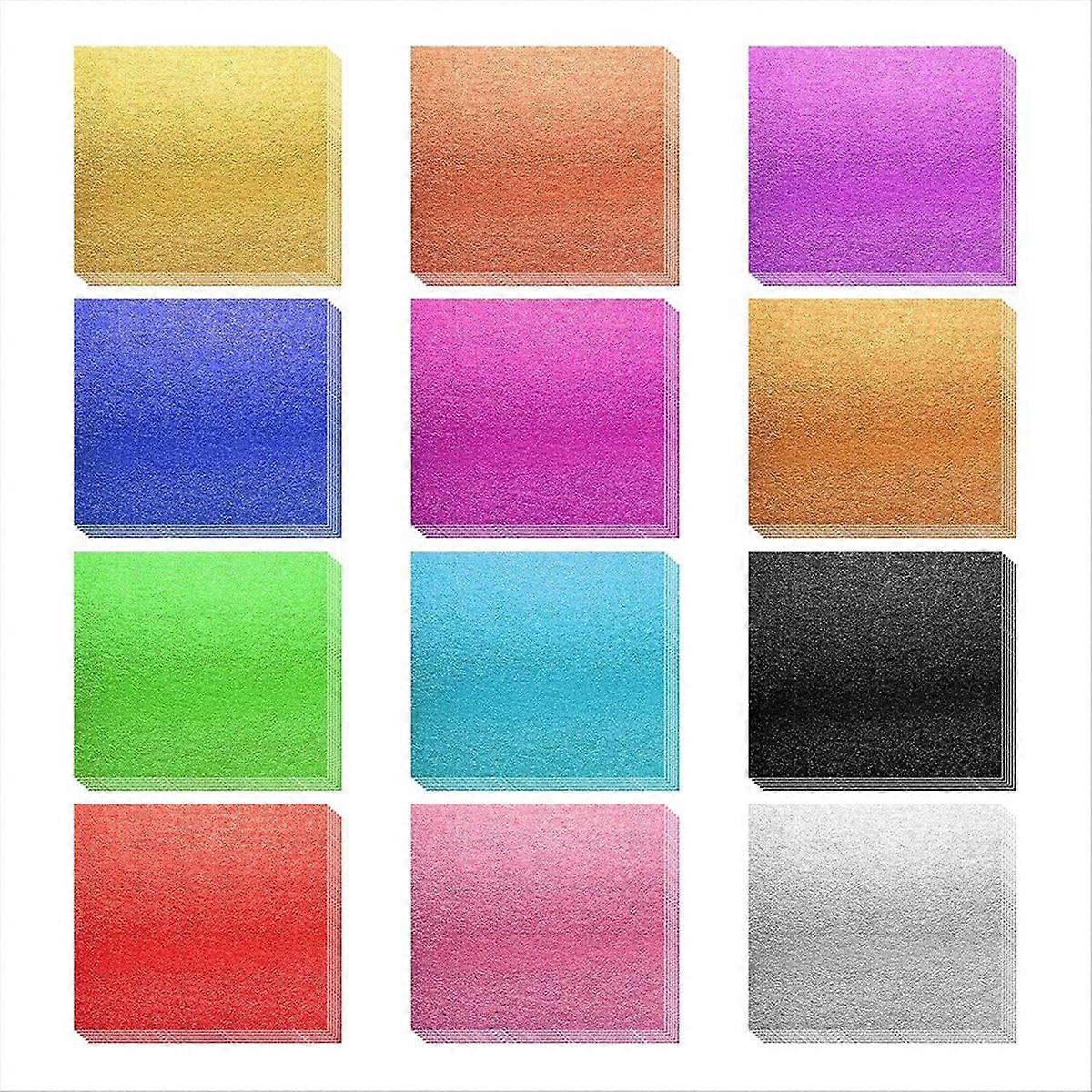 240 Sheets GoldLeaf Sheets Multi-Color Imitation GoldLeaf Paper