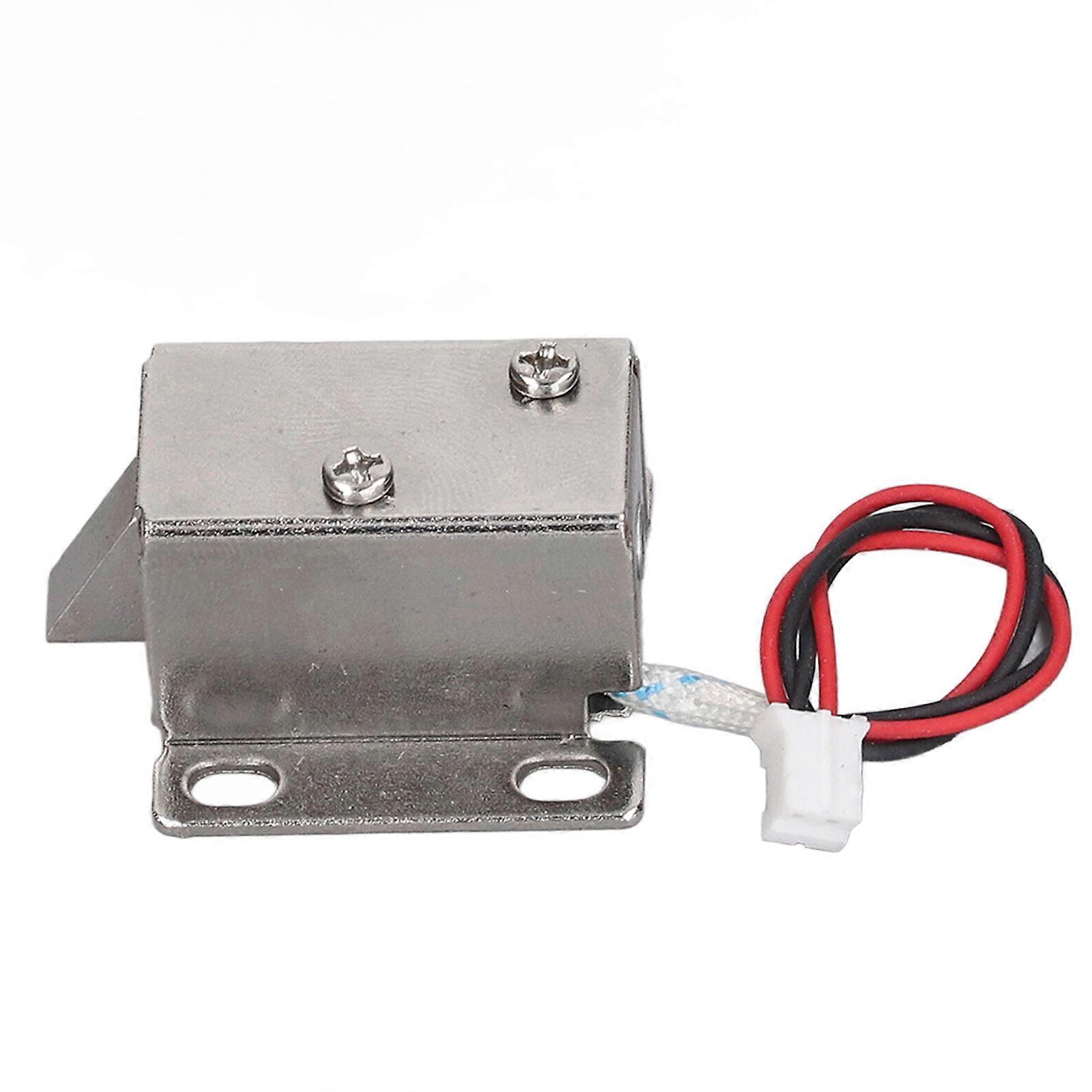 2A DC Micro Electromagnetic Lock Cabinet Door Drawer Electric Release Assembly Safety Lock DC12V 