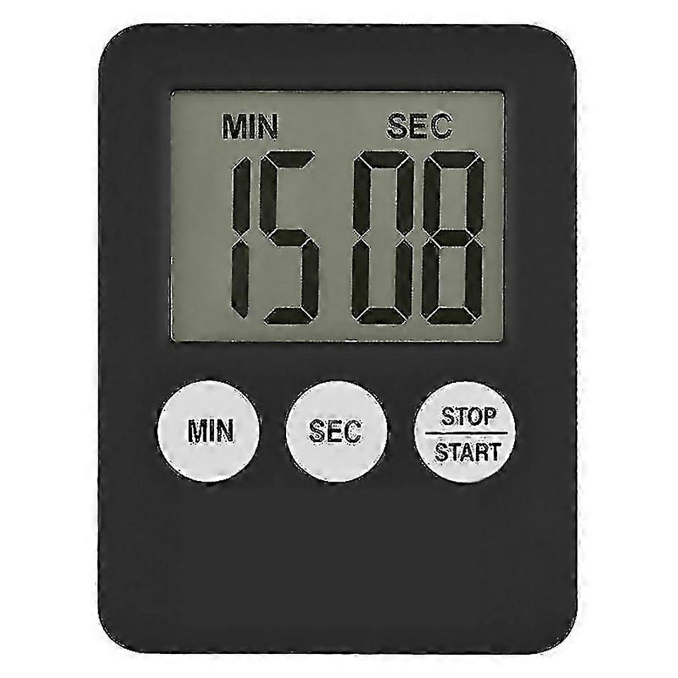 For 5 Colors Thin Lcd Digital Screen Kitchen Timer Square Cooking Count Up Countdown Alarm Magnet Cl