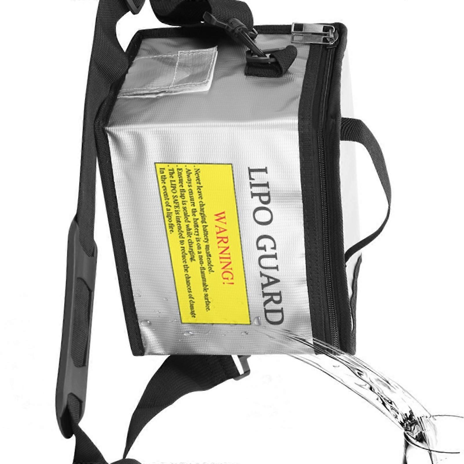 Battery Carrying Case Thicken Protections Ergonomic Handle Lightweight For Drones Equipment Storage Multicolor