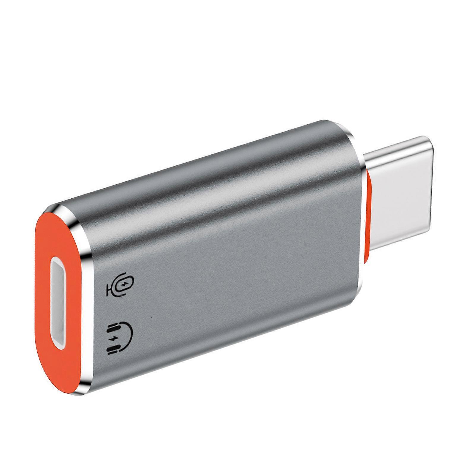 Solid  To USB C Audios Converter For Clear Audios Continuous Charging Compatibility 9v/15V20v/3A Output Multicolor