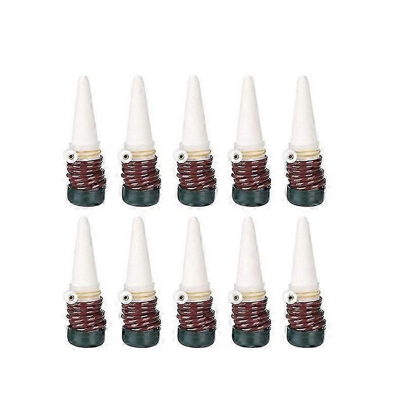10-Pack Automatic Plant Watering System Devices with Slow Release Ceramic Material for Plants