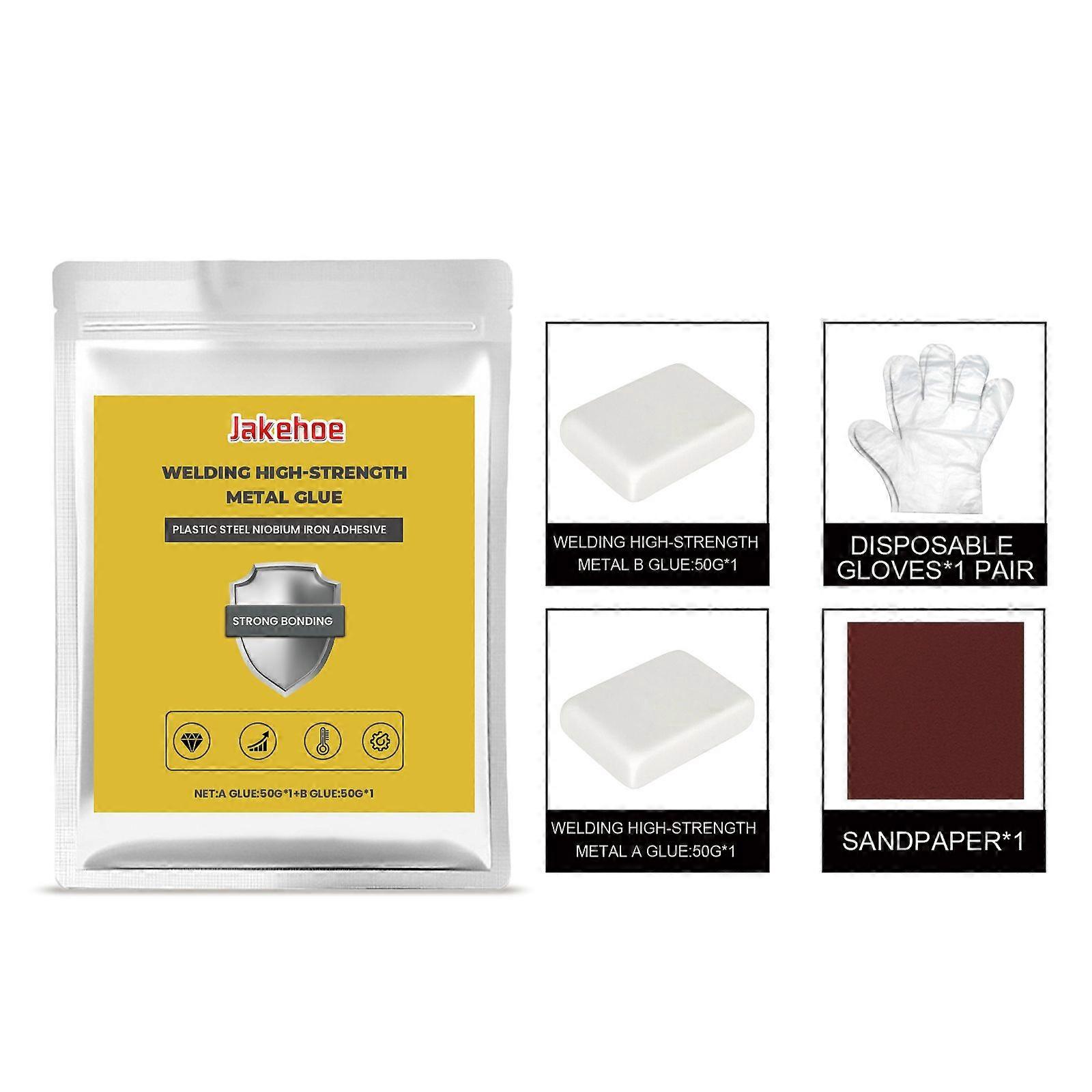 Welding Metal Adhesive Contains A Glue: Epoxy Resin And Curing Agent