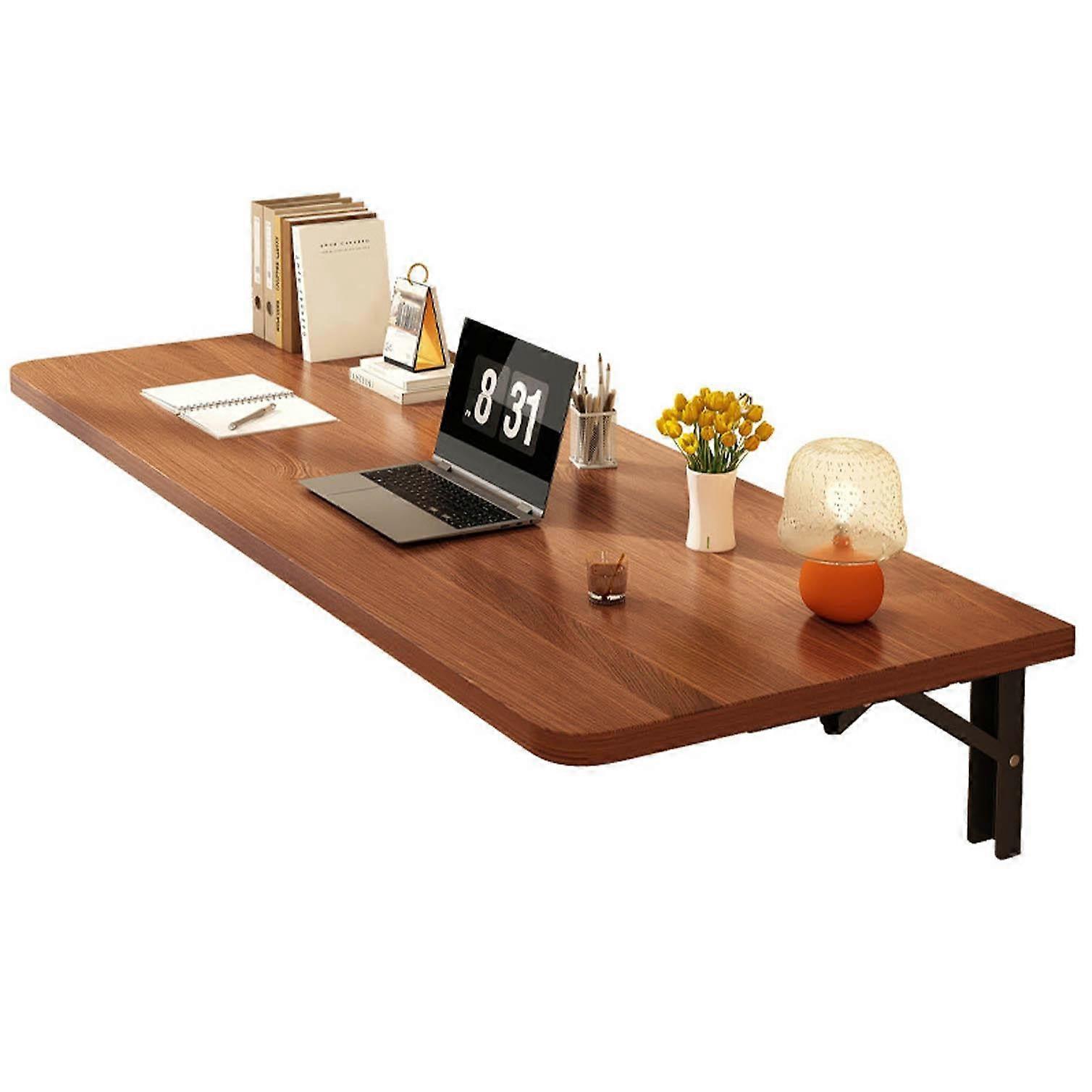 Compact Folding Wall Table 80x40cm Kitchen & Kids, SpaceSaving, Rounded Design, Dining & Play Areas, One Color