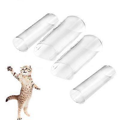 4 Pcs Gato Scratching Guard, sofá protector anti-arañazos