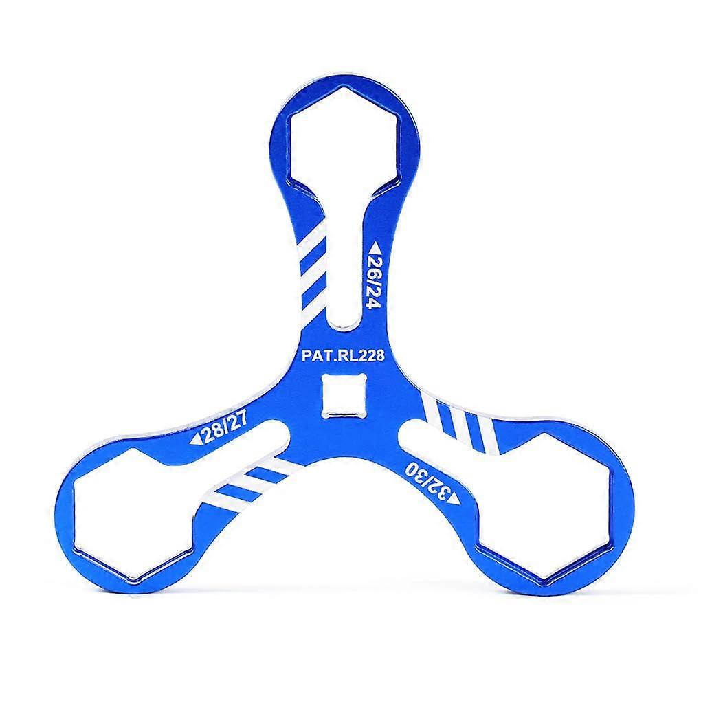 YShaped Wrench Maintenance Device For Bike Fork Removal Tool Simple Operation Cycling Accessories Metal Spanner
