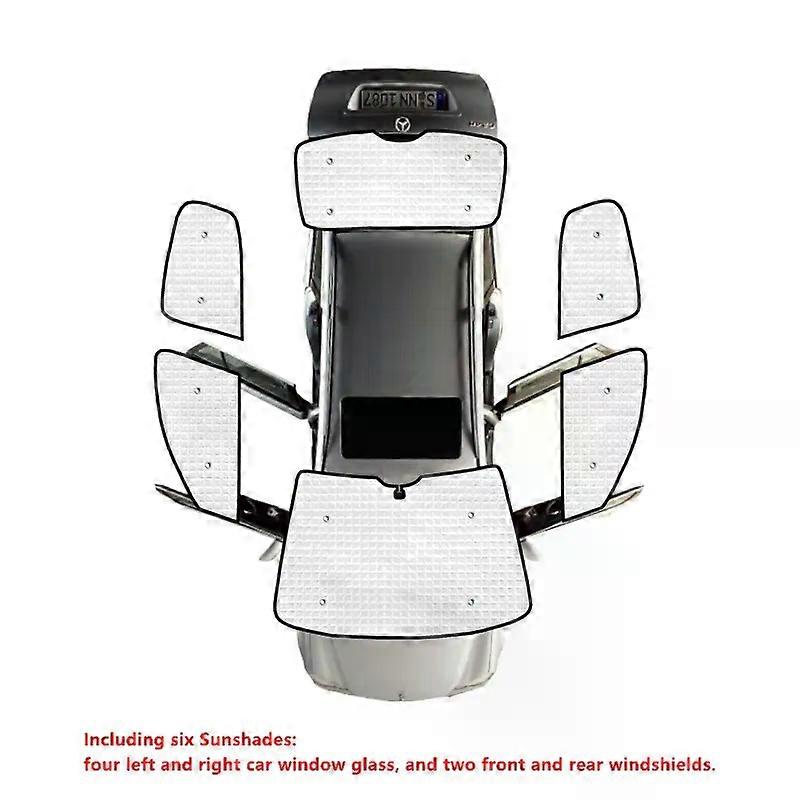 Car Full Coverage Sunshade For Peugeot 206 206+ 1998~2013 2001 2002 2008 2010 UV Protection Auto Accessories Window Sunvisor