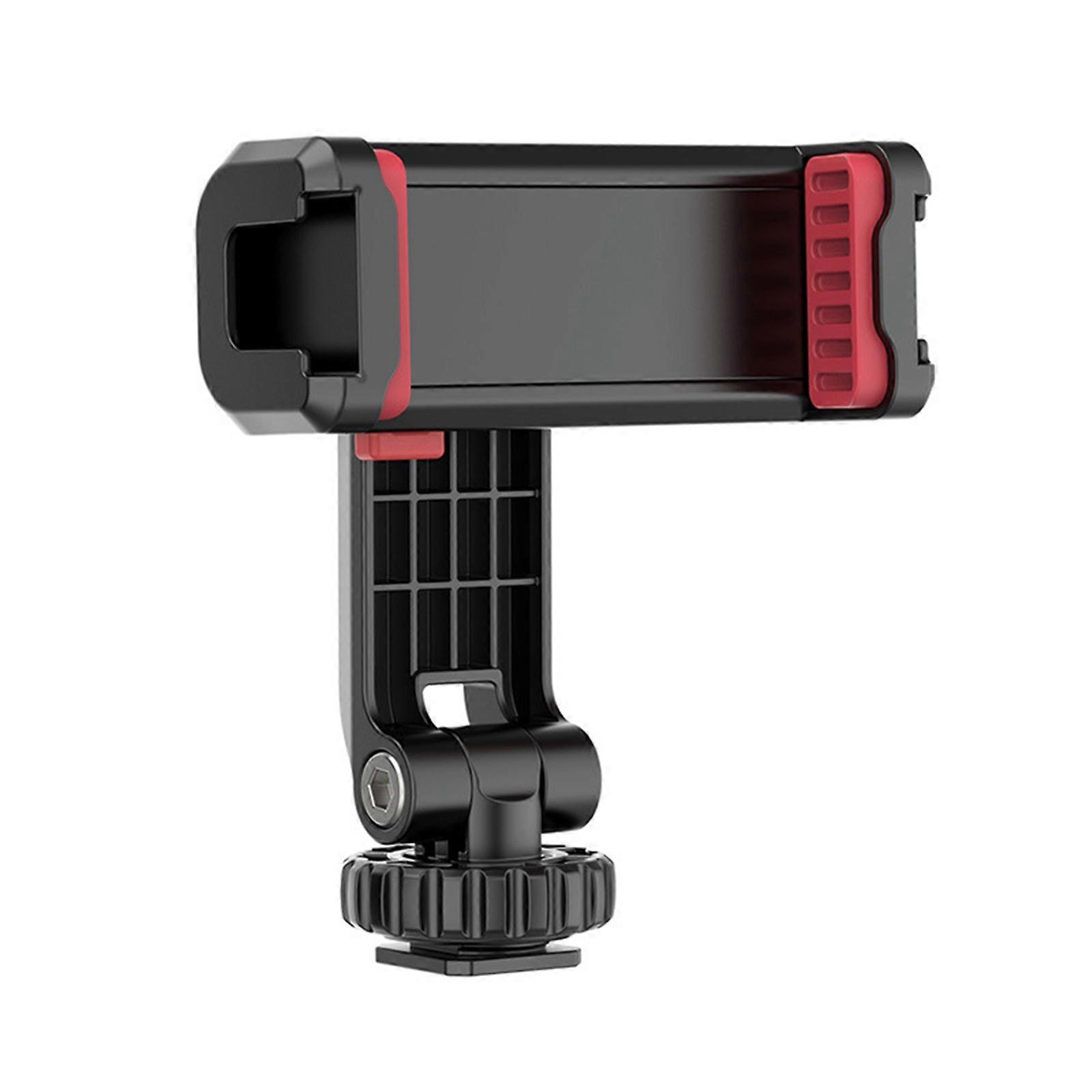 Rotatable Phone Grip Double Extension Adapters ABS Material Base For Video Recording Live Streaming Multicolor