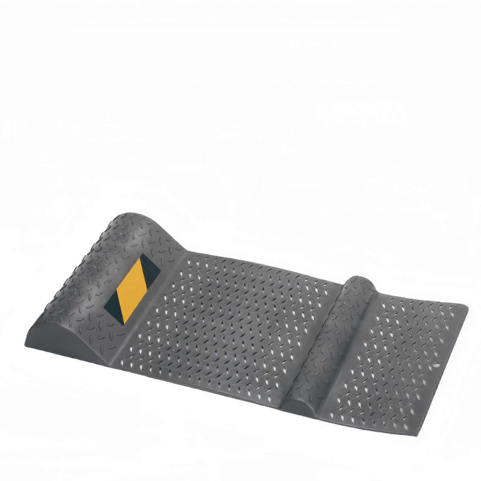 Tire Positioning Aid Slip Resistant Vehicle Stabilizer Wheel Chocks Parking Solution For Various Weather Conditions Multicolor