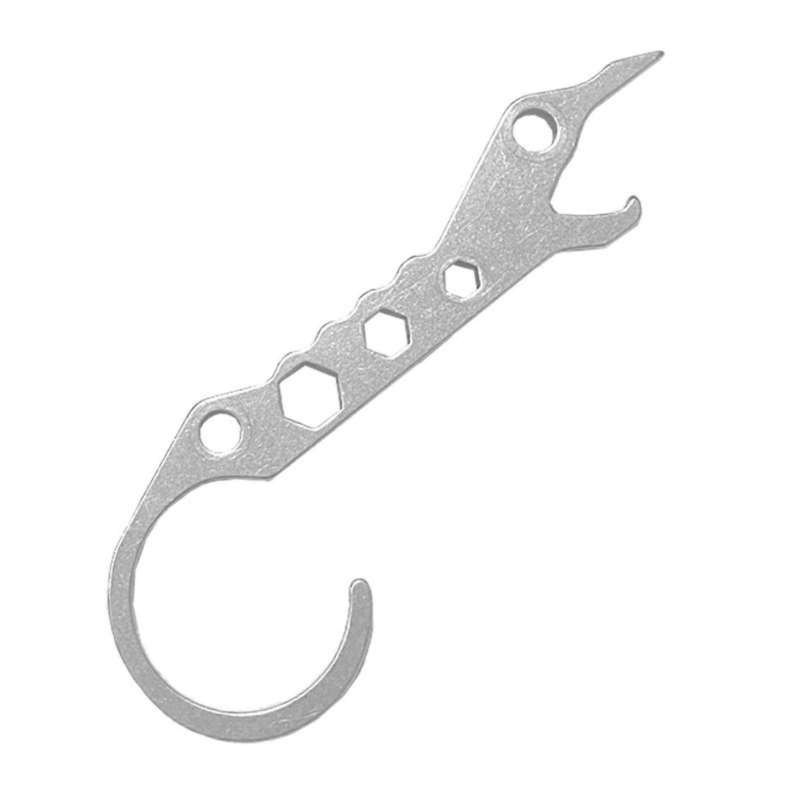 Small Crowbars Open Wrench Small Pry Bar Tool Outdoor Camping Tool Portable Multifunctional Bottle Opener Enduring Multicolor