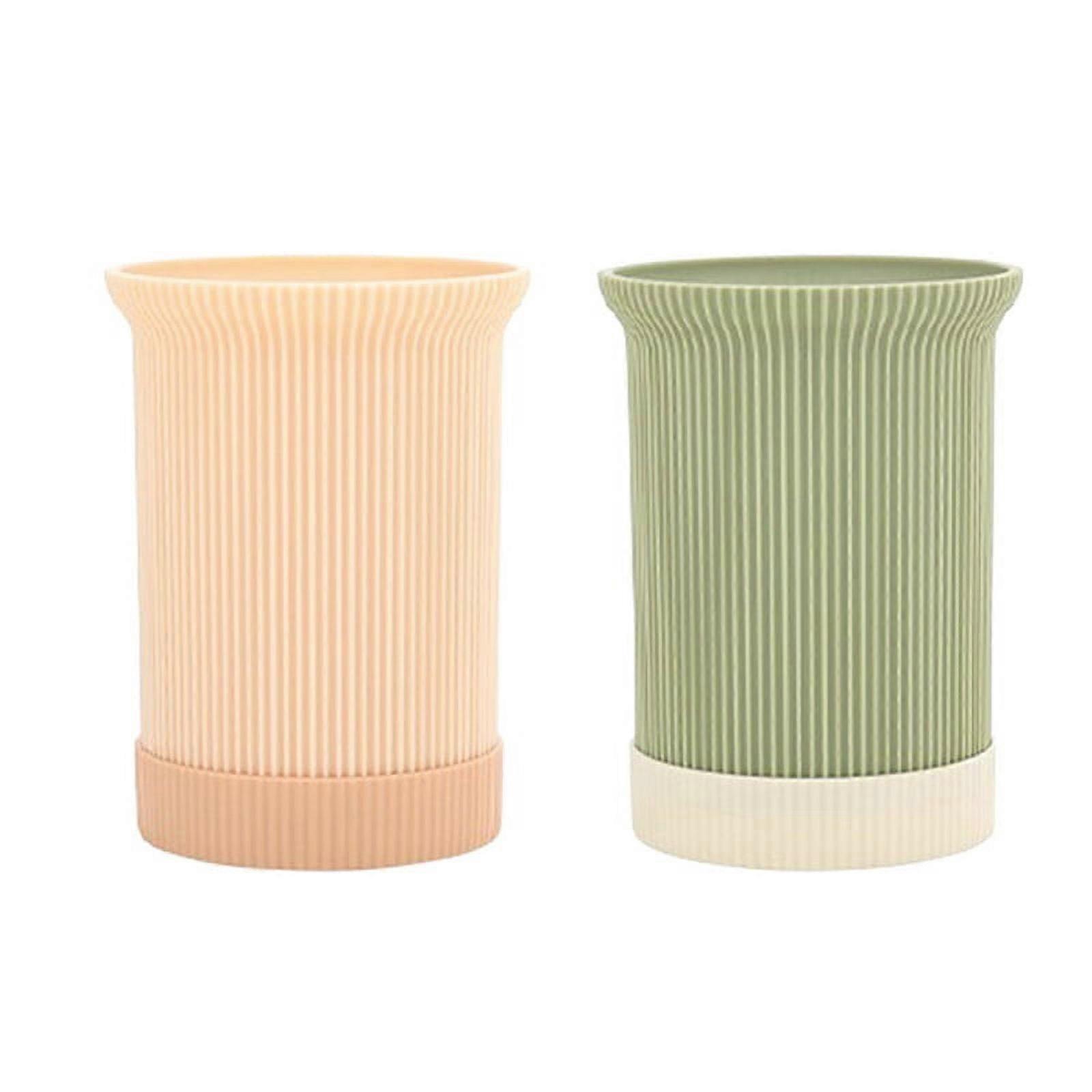 Flatware Rack for Countertop, Utensil Holder Crock for Kitchen Counter, Cutlery Silverware Rack Storage Organizer