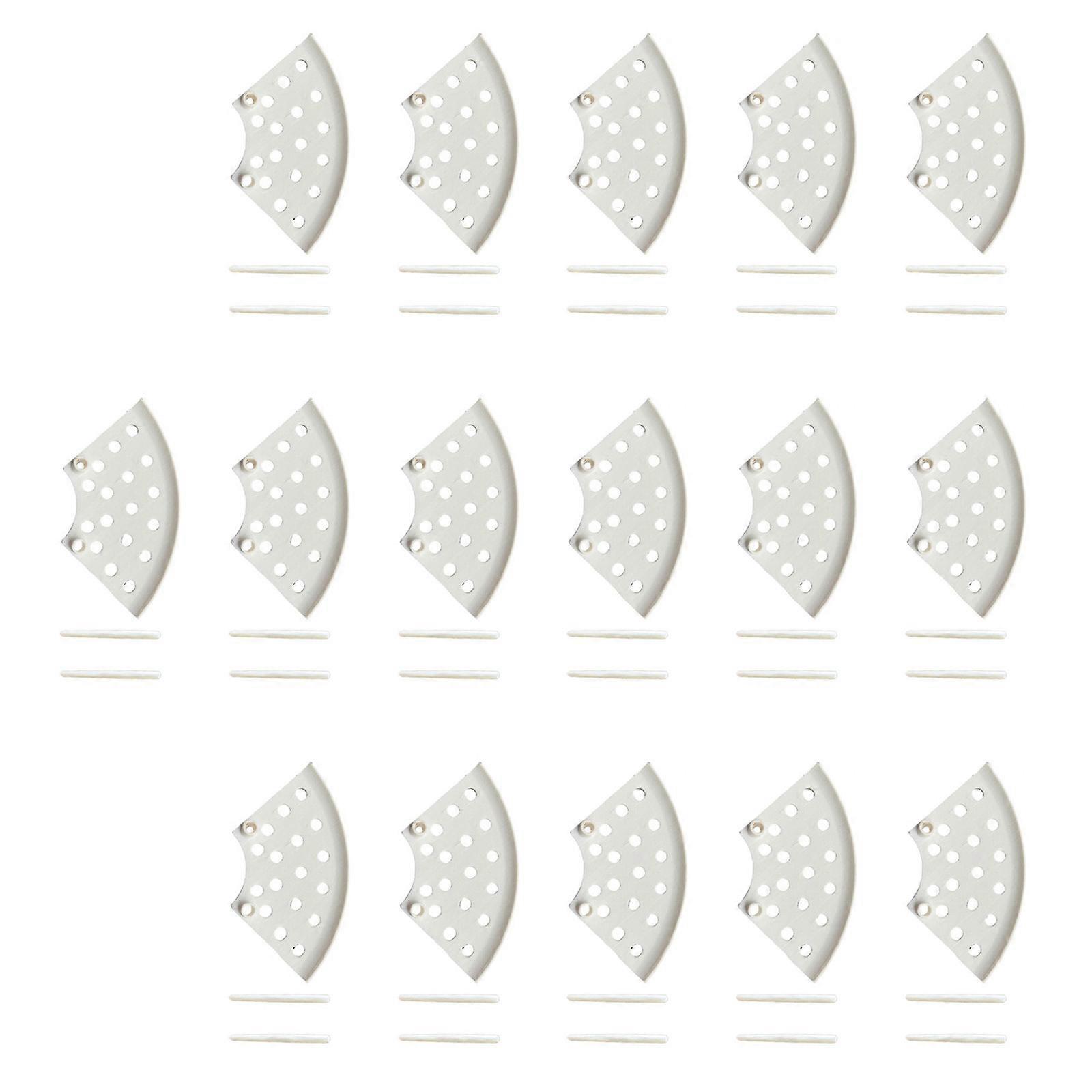 MultiPurpose Gardening Rack Planting Support For Strawberries Plant Flower Space Efficient Vertical Planting System  White