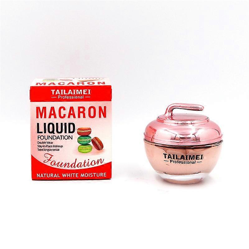 Macaron Foundation, Long-Lasting, Natural Moisturizing Foundation, 40g