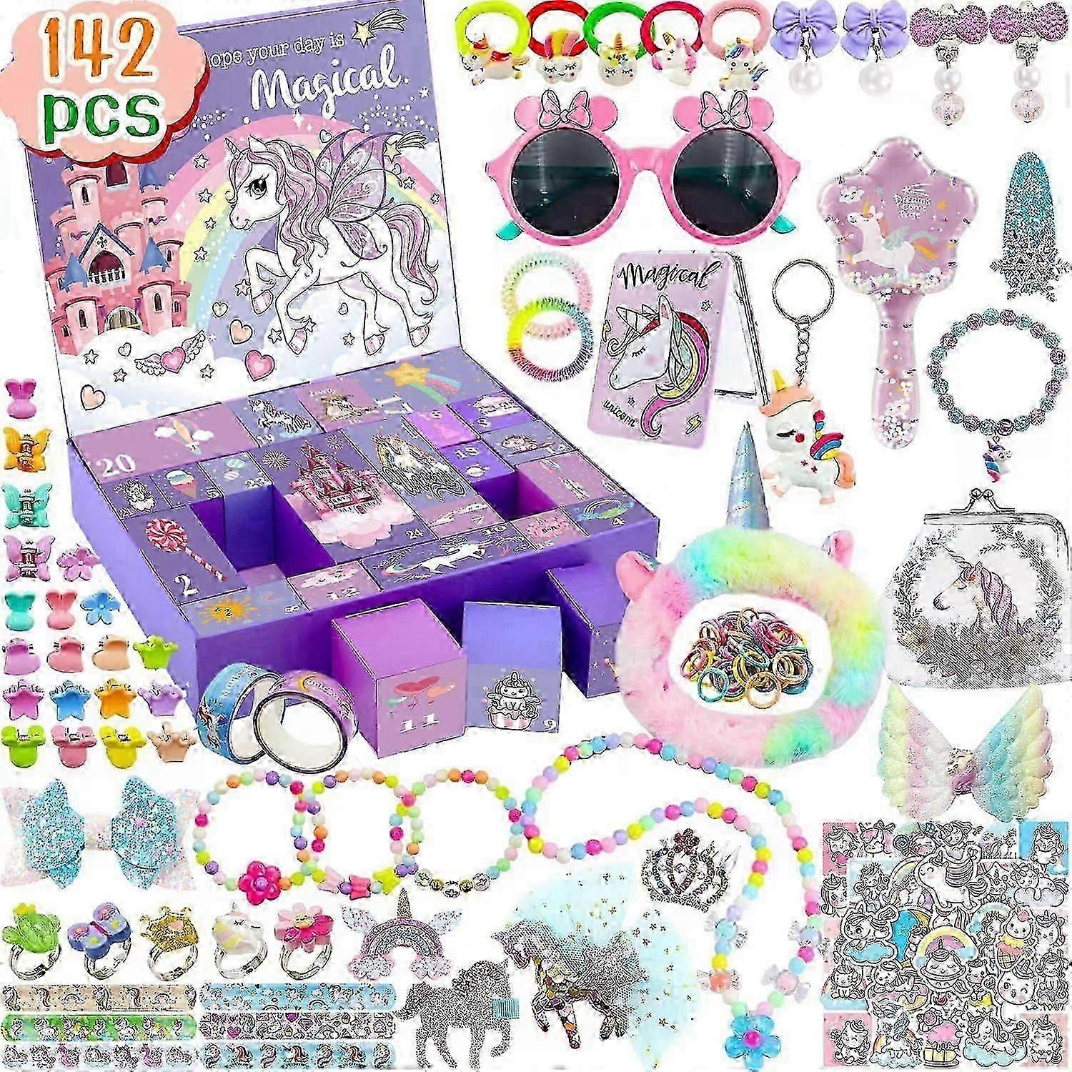 Ημερολόγιο Advent 2025 Ημερολόγιο Advent για Κορίτσια - Δώρα Μονόκερου για Κορίτσια Ημερολόγιο Advent 24 Ημερών Δώρα Έκπληξη Τα Καλύτερα Δώρα για Κόρες