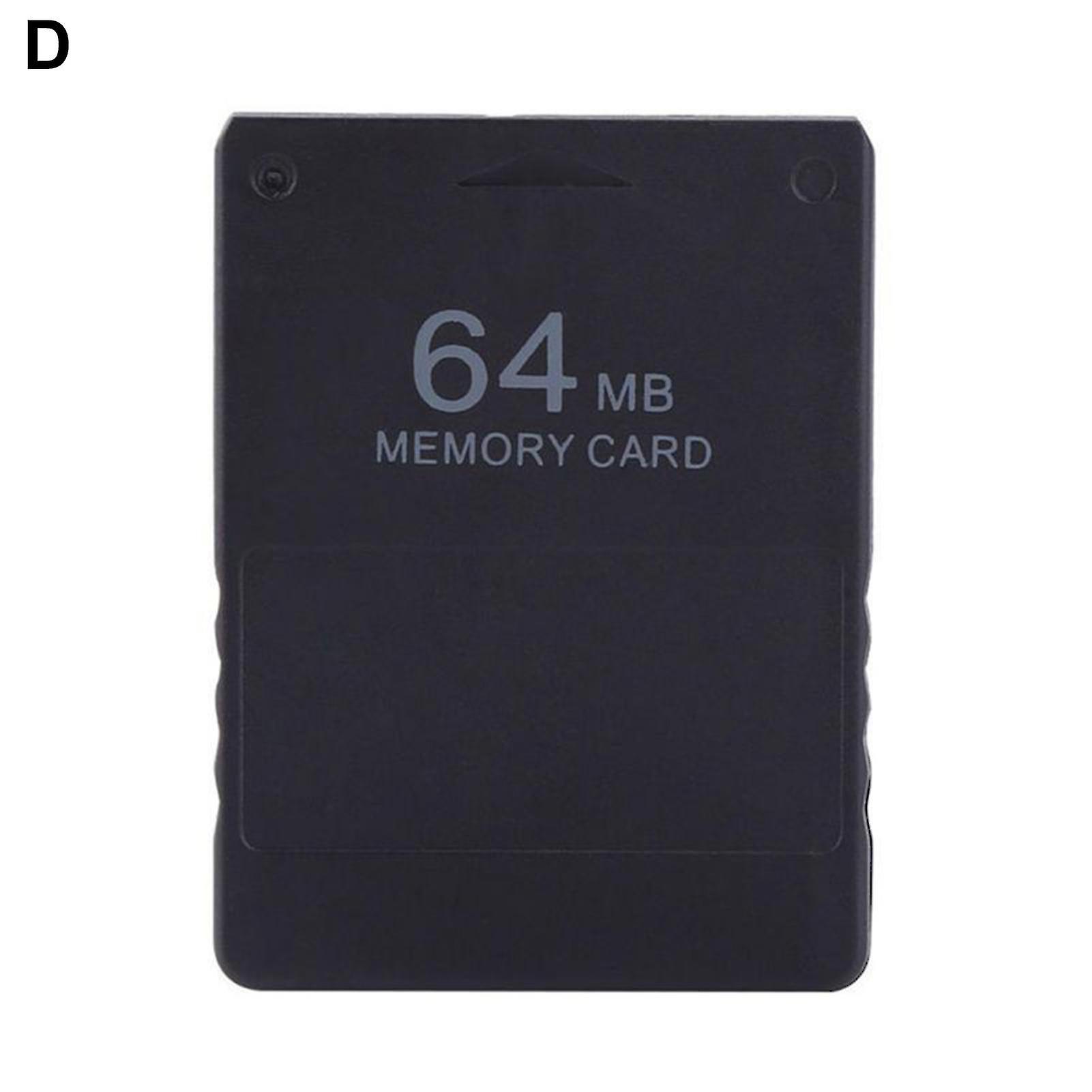 Memory Card High Speed High Reliability Portable 8/16/32/64/128/256mb Shock Resistant Game Flash Card For Ps2