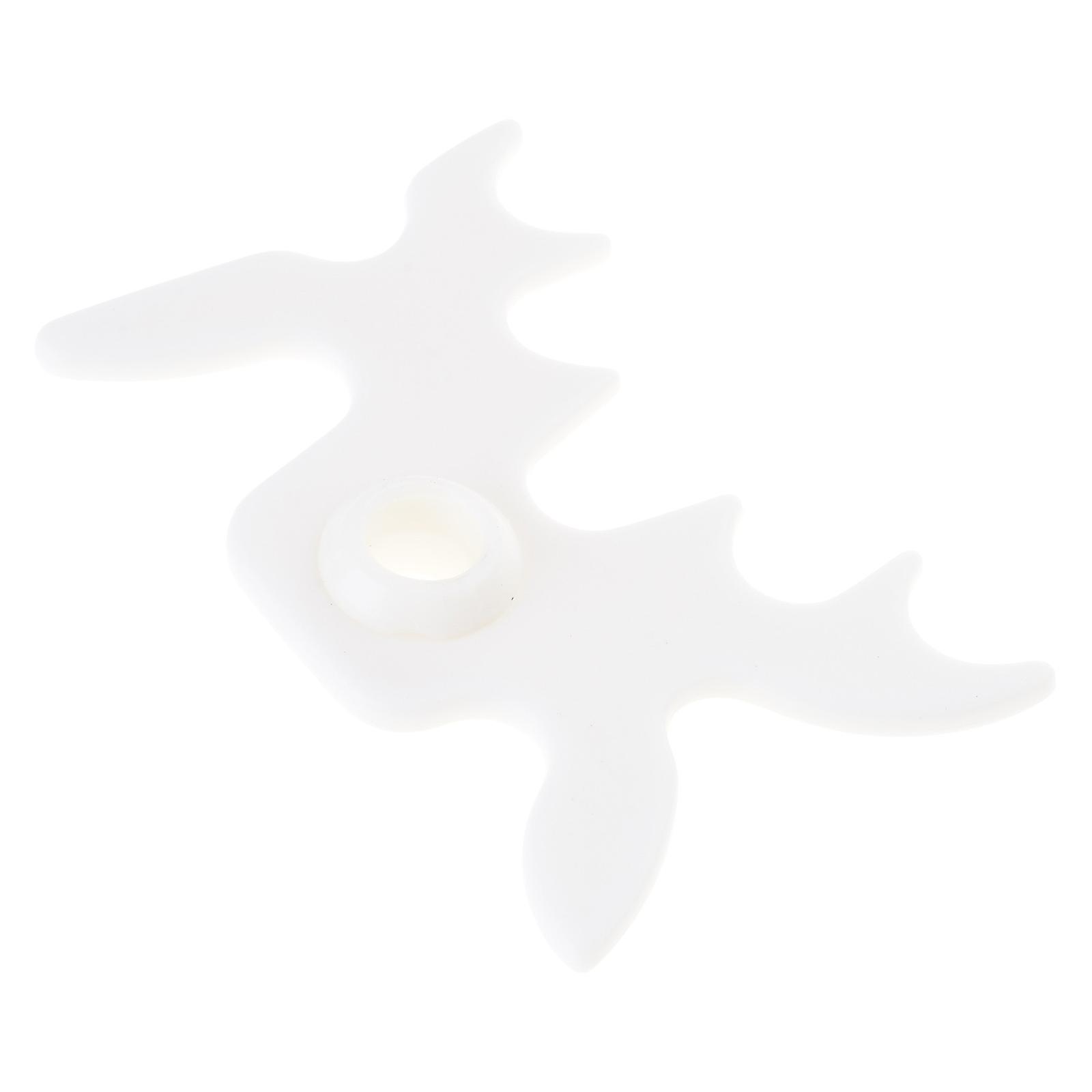 Slip On Cue Bridge for Pool Table Billiard Bridge Head Plastic Black Pool Cue Bridge Head Billiard Cue Bridge Head  White