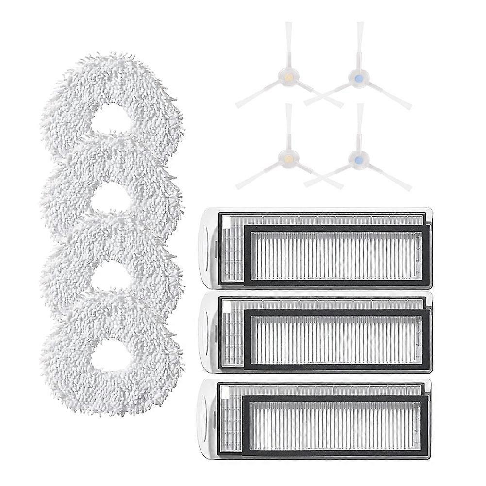 For Roborock G20S Sweeper S8 Max Ultra Sweeping Machine Replacement Mop Cloth Brush Side Filter Accessories
