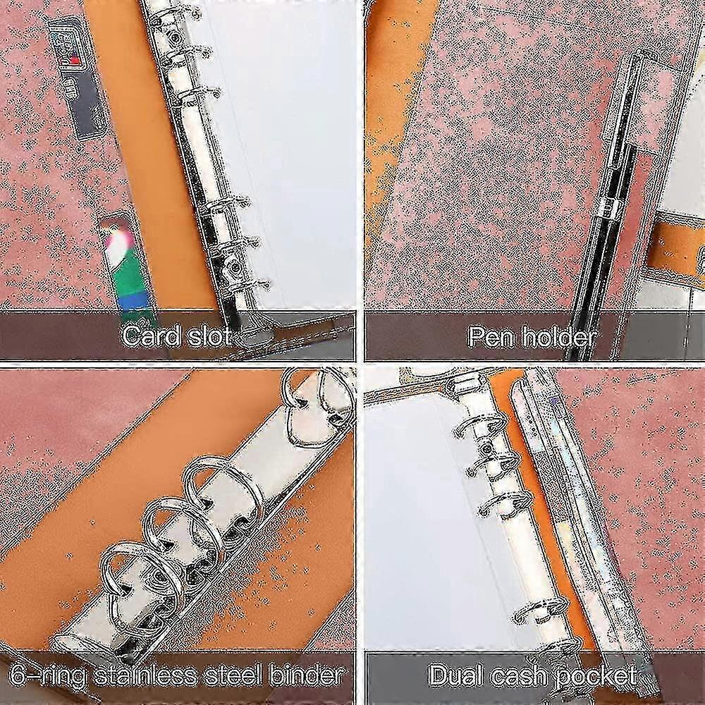 Loose Leaf Notebook, Budget Notebook, Binder Envelopes- JXLGV