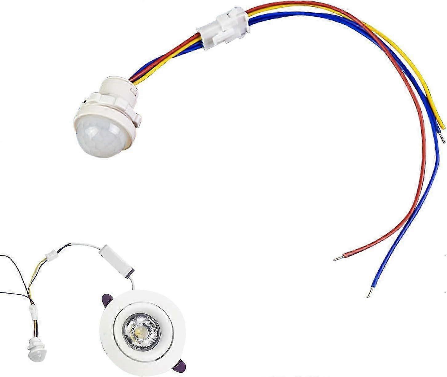 Motion Sensor Switch for Lights Mini Smart Motion-Activated Controller AC110-240V 40W Swit