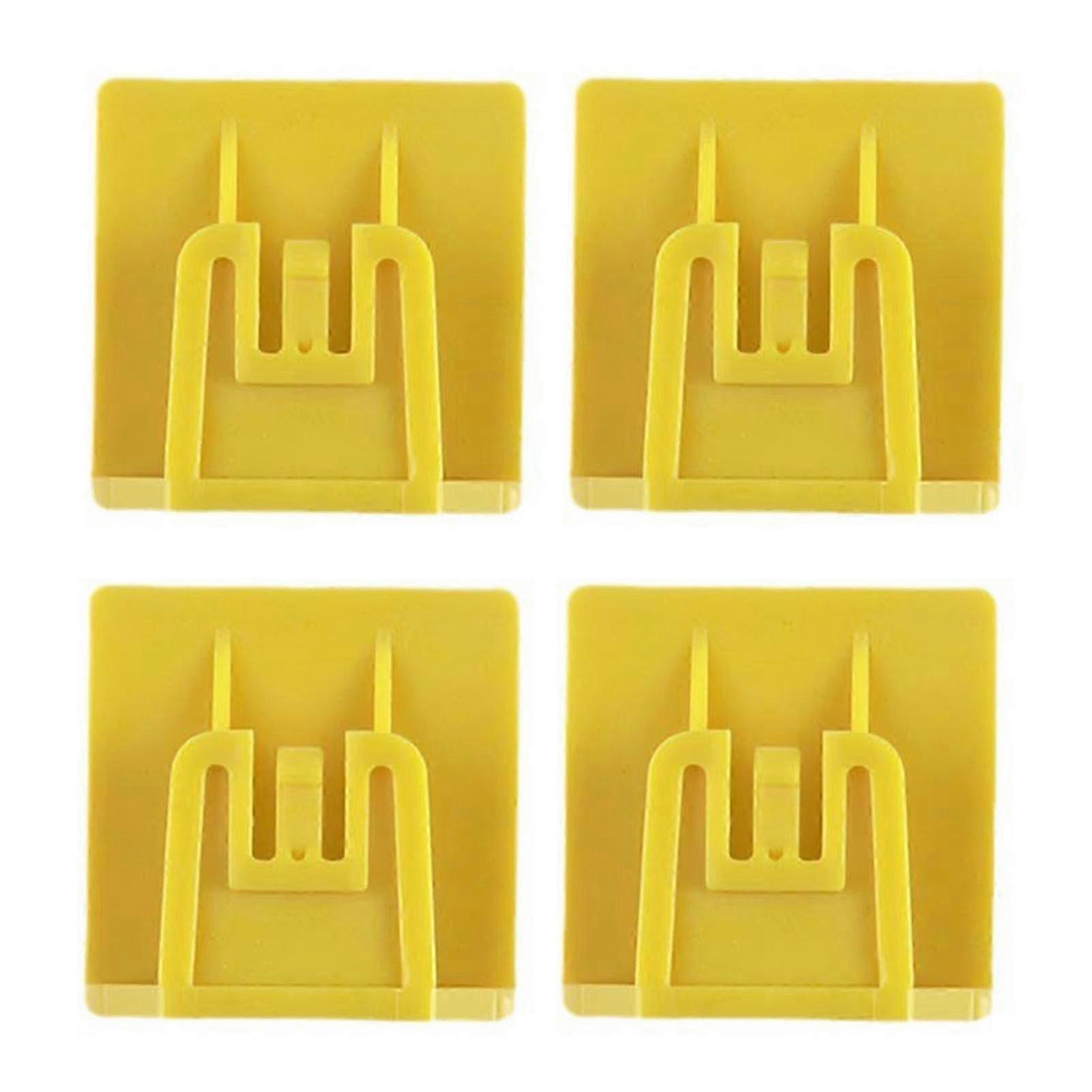 Invisible toll pass bracket for windshield - 4pcs T Pass clip set