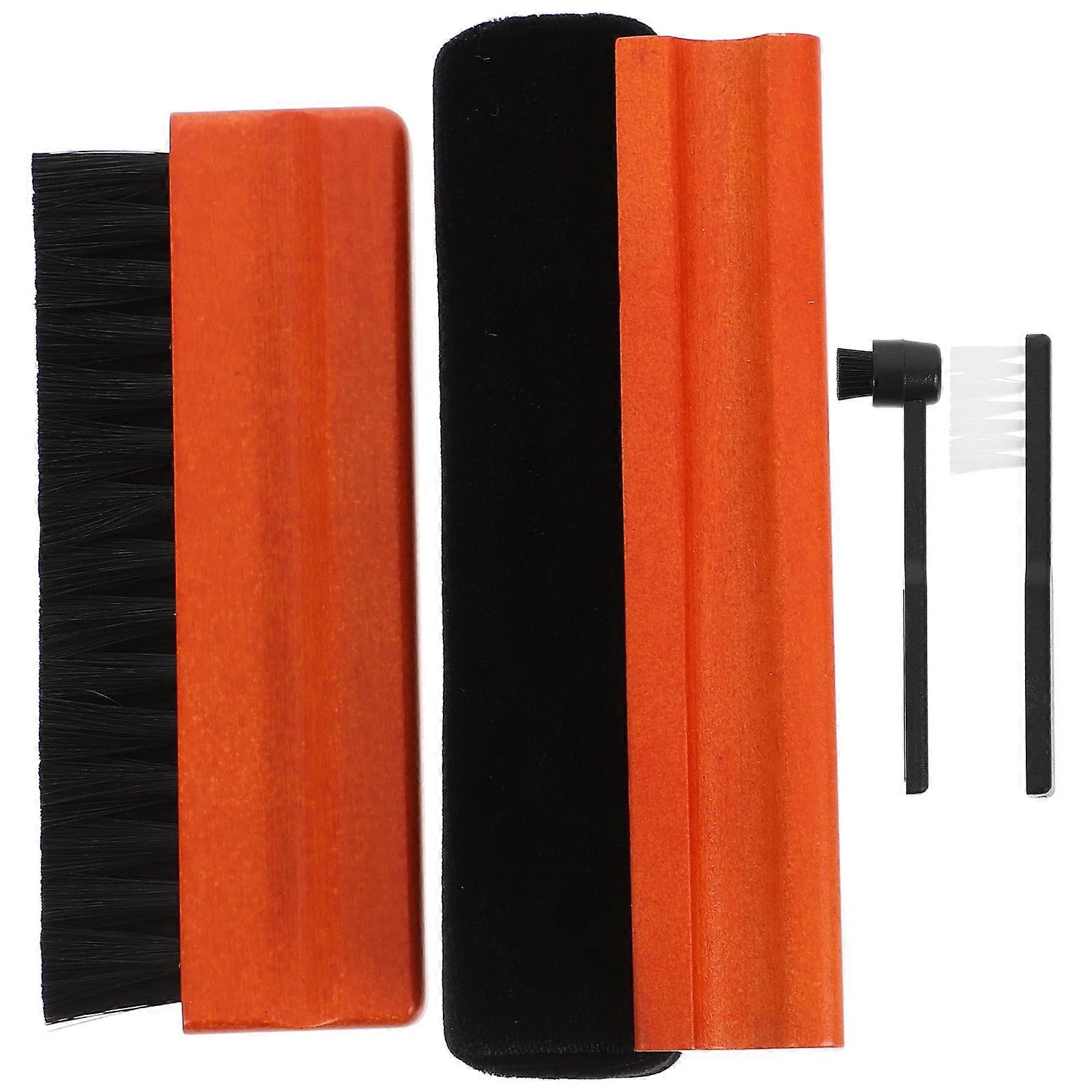 Record Player Cleaning Kit Vinyl Cleaning Brush Set for Effective Care 1Set