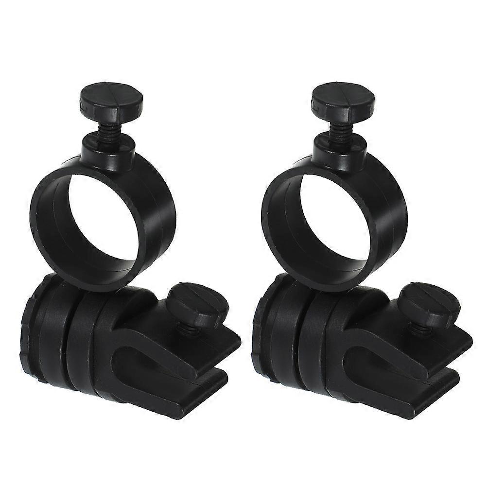 Hat Flashlight Clips Accessory Safety Maintenance Work 2Pcs
