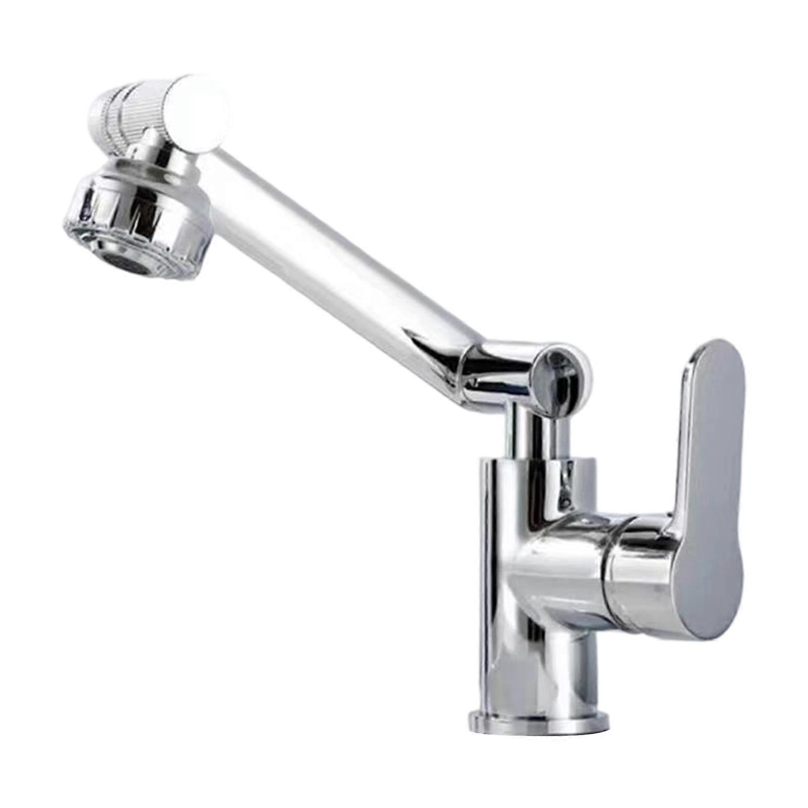 Corner Modifiable Bath Faucet Extension Head Permanent Untarnished Against Oxidation Plan Tool Complimentary Arrange  Silver