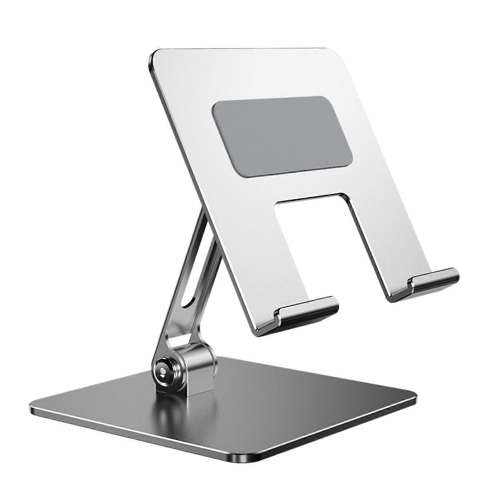 Adjustable Computer Stand Foldable Laptop Bracket for Desk 180 Degree Rotatable Computer Stand for Notebook Laptop  Silver