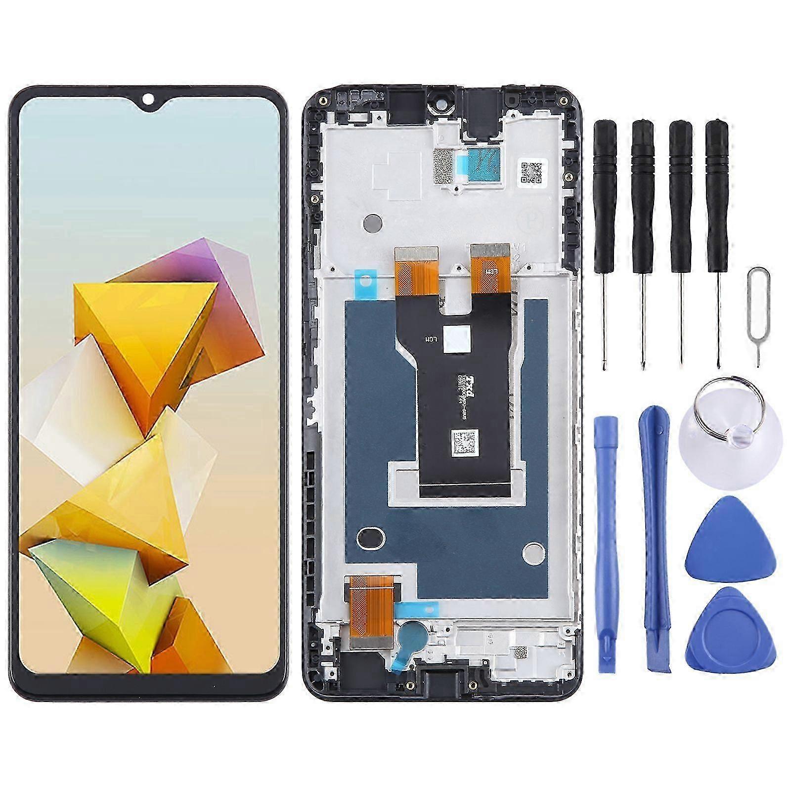 LCD Screen with Frame For ZTE Blade A73 5G