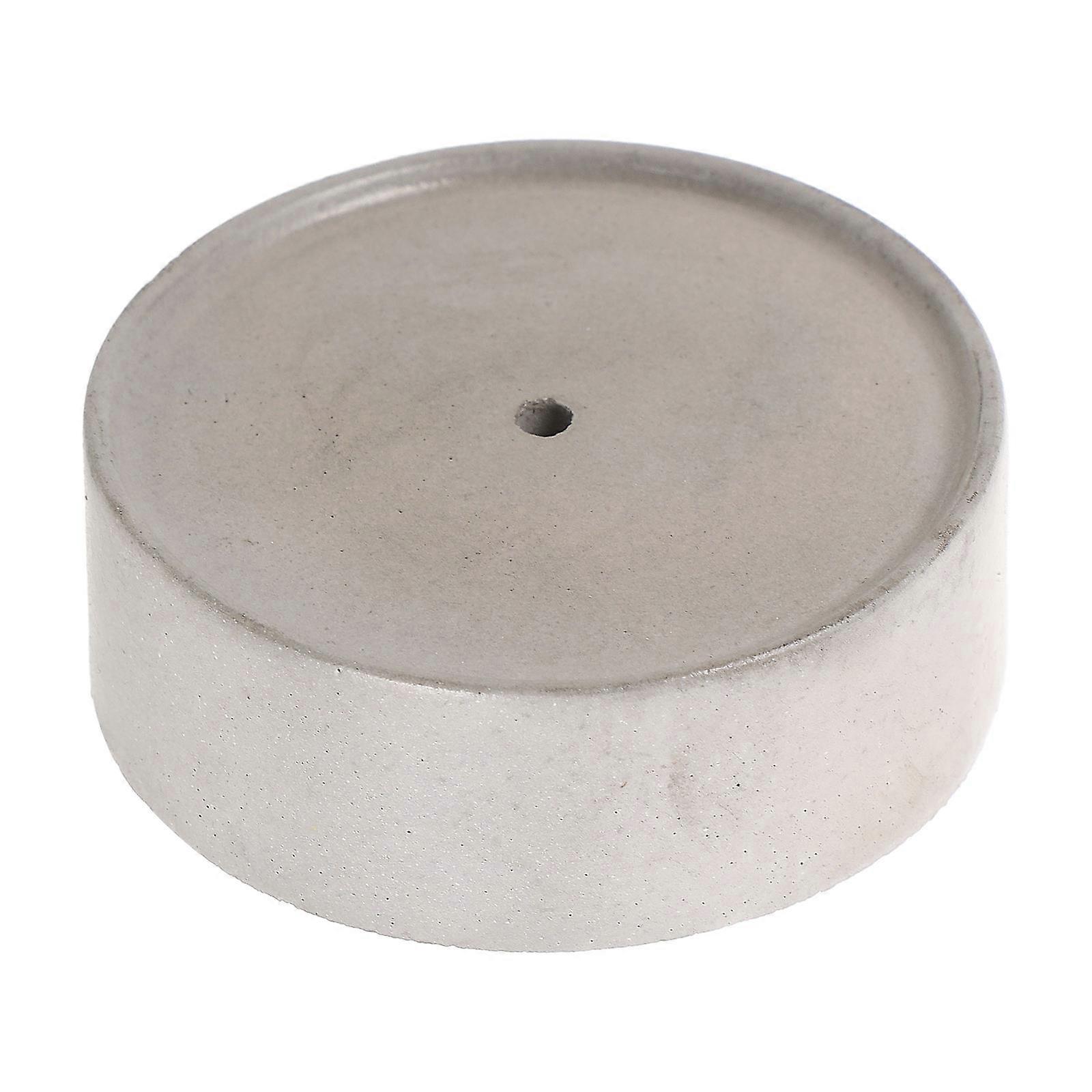 Grey Cement Incense Holder Stand for Home Fragrance Ash Container