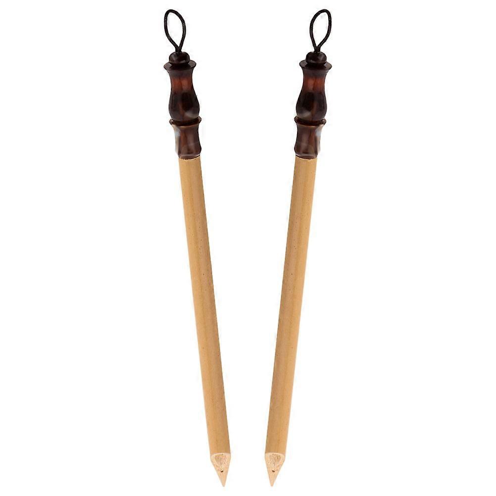 Calligraphy Calligraphy Cane Pen for Drawing 2Pcs Bamboo Pens