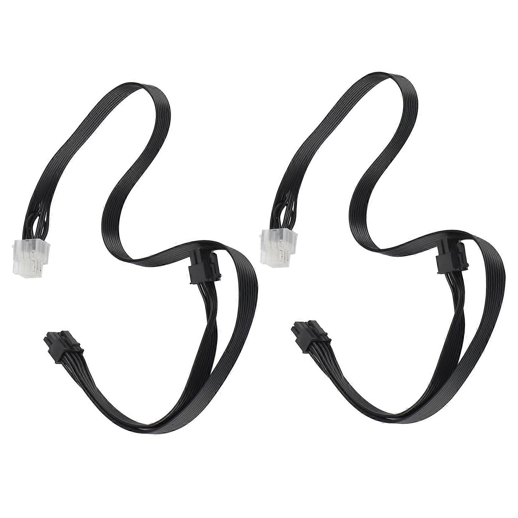 2X 9Pin to PCI-E Dual 8Pin(6+2) Modular Power Supply Adapter Cable for 9Pin Leadex Series Modular Power