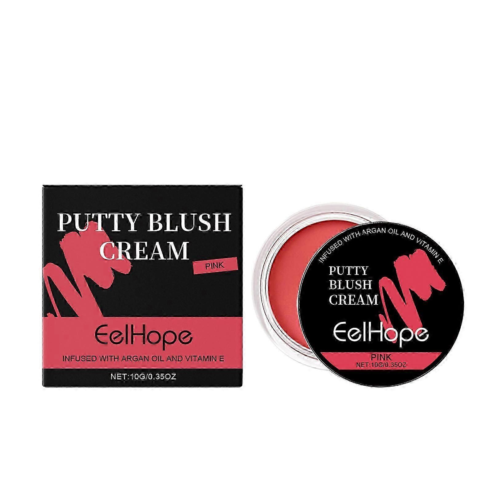 Long-Lasting Pink Blush Clay with Hyaluronic Acid