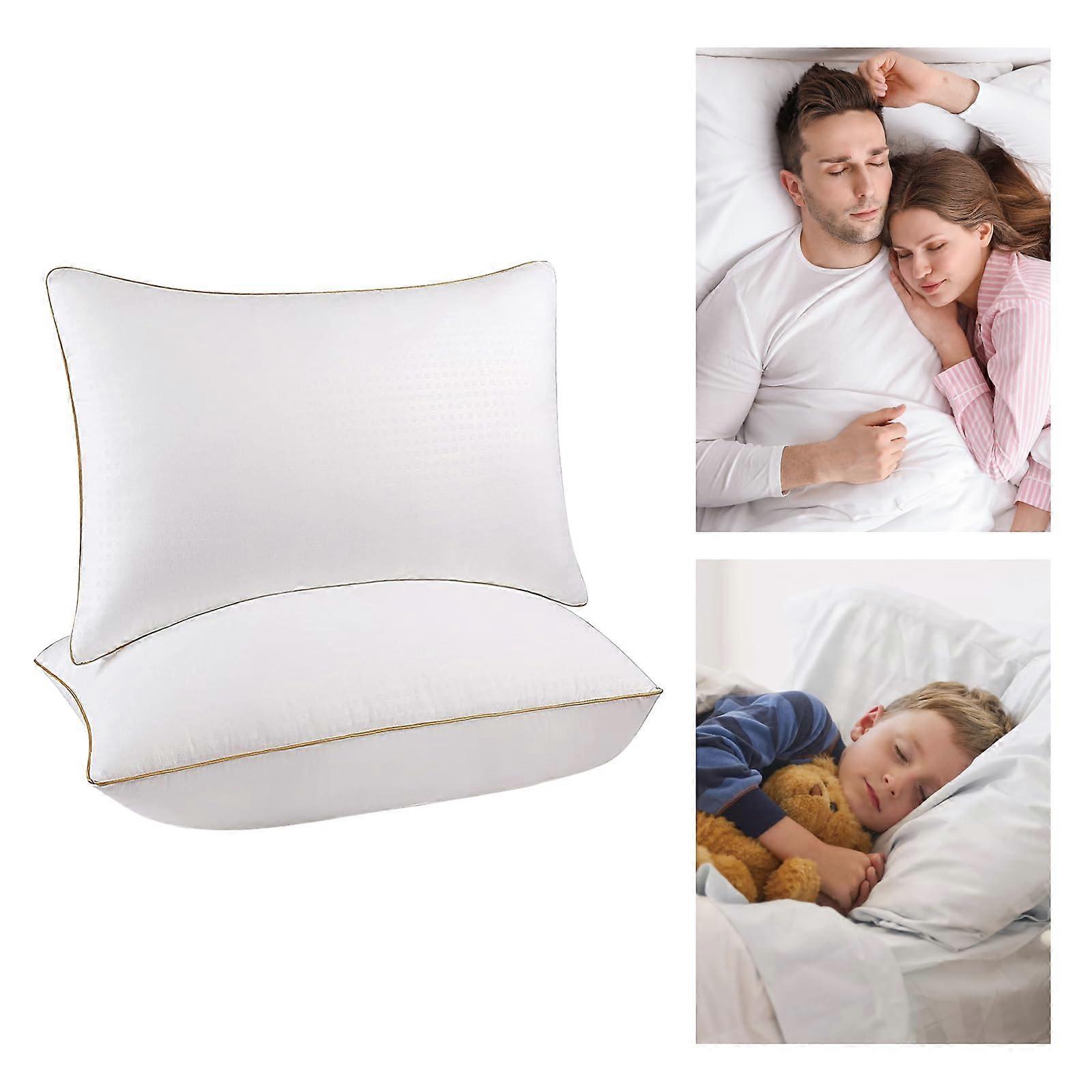 Throw Pillow Inserts 86x48cm Soft Supportive Comfort for Couch and Bed Decorative Covers Gold