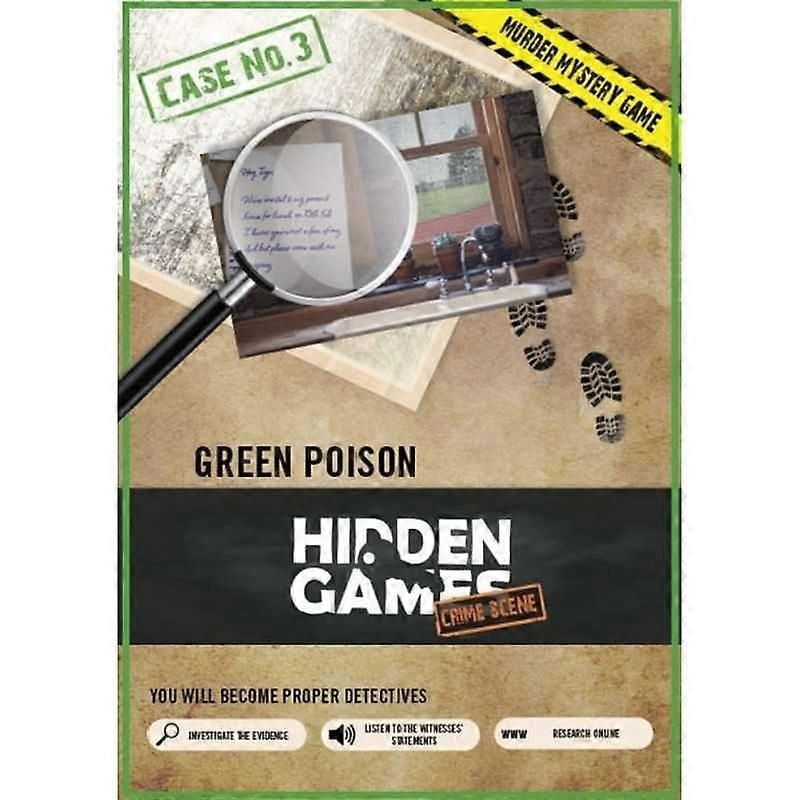 Hidden Games - Green Poison Card Game