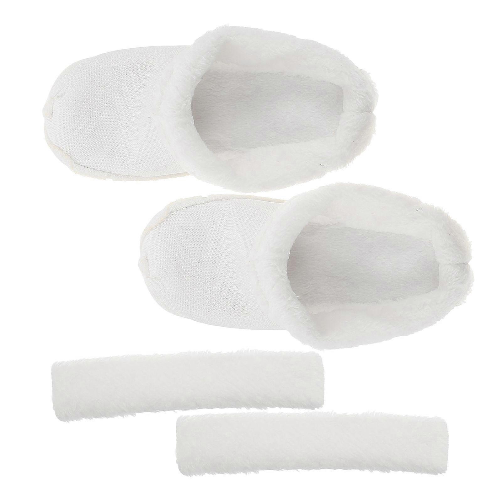 Plush Shoes for Winter 1Set Removable Washable Shoe Pads Inserts